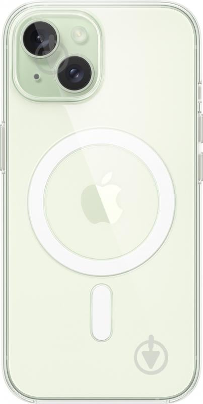 Чохол Apple Case with MagSafe для Apple iPhone 15 clear (MT203ZM/A) - фото 4