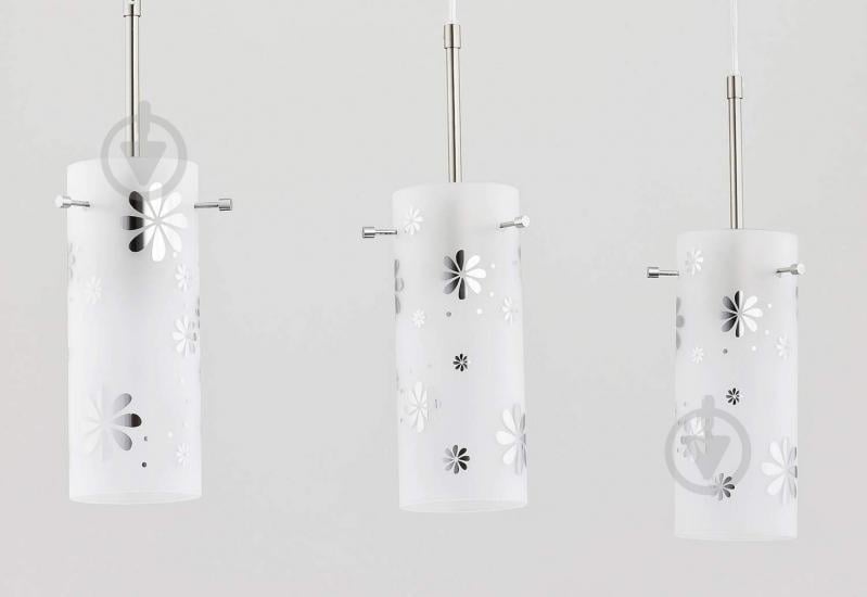 Люстра ALFA Frezja 3x60 Вт E27 белый - фото 2