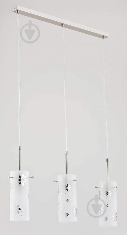 Люстра ALFA Frezja 3x60 Вт E27 белый - фото 1