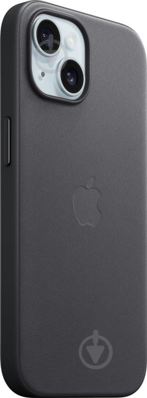 Чехол Apple FineWoven Case with MagSafe для Apple iPhone 15 black (MT393ZM/A) - фото 2