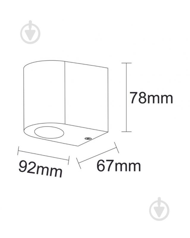 Светильник уличный настенный Goldlux Boston 10 Вт GU10 хром 304575 - фото 3 Светильник уличный настенный Goldlux Boston 10 Вт GU10 хром 304575 - фото 3