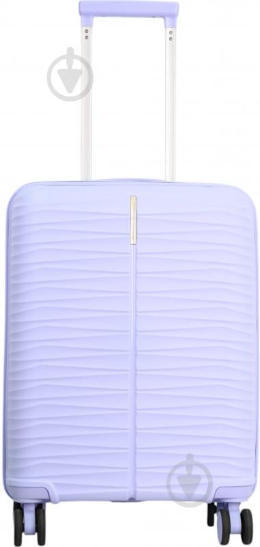 Валіза Compass MS-2691 35 л бузковий 39,5x20x55 см S - фото 1