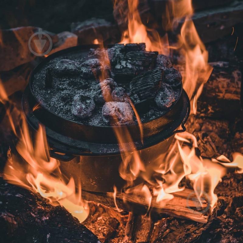 Казан с крышкой Petromax Dutch Oven ft9 на ножках 7,5 л - фото 7