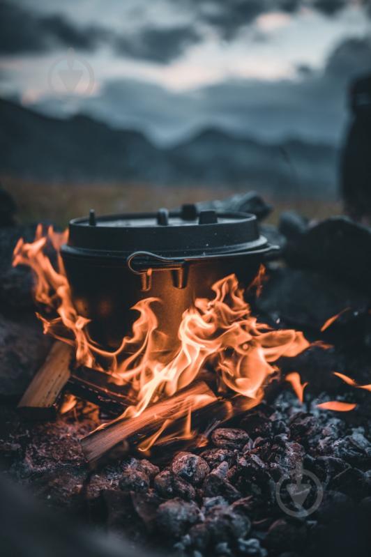 Казан с крышкой Petromax Dutch Oven ft9 на ножках 7,5 л - фото 3