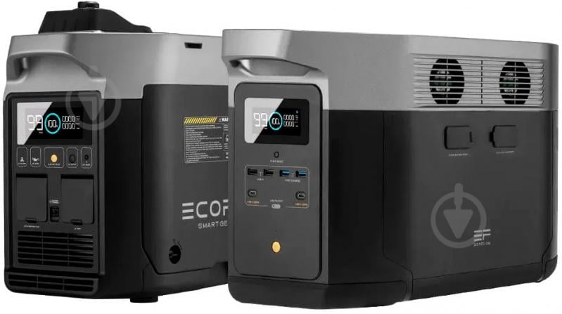 Комплект енергонезалежності EcoFlow DELTA Max 2000 + Smart Generator (2016 Вт·год) - фото 1