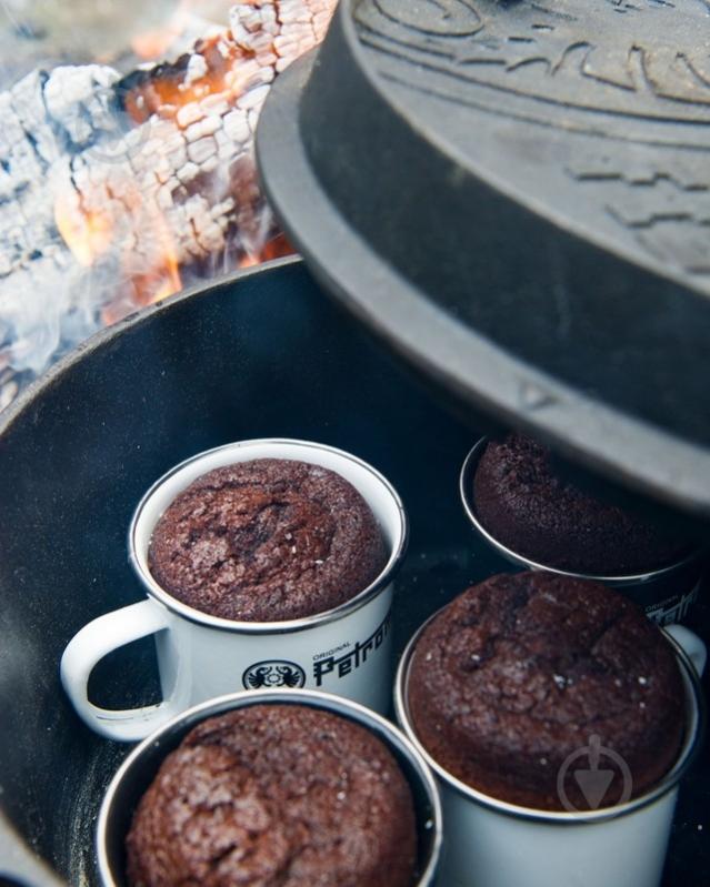 Казан із кришкою Petromax Dutch Oven ft9 плоске дно 7,5 л - фото 7
