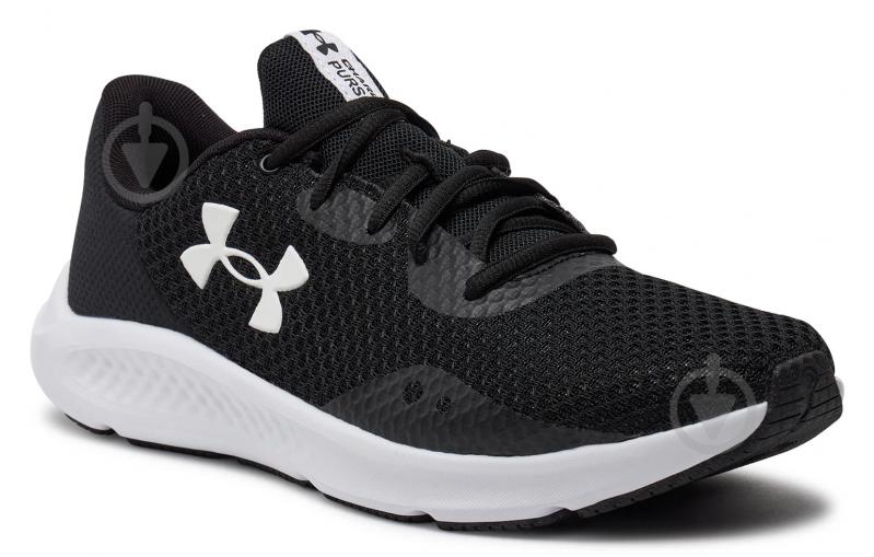 Кроссовки мужские Under Armour CHARGED PURSUIT 3 3024878-001 р.44,5 черные - фото 2