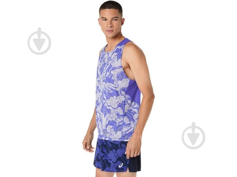 Майка Asics FUJITRAIL SINGLET 2011D528-400 р.L фиолетовый - фото 2 Майка Asics FUJITRAIL SINGLET 2011D528-400 р.L фиолетовый - фото 2