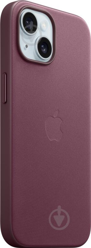 Чохол Apple FineWoven Case with MagSafe для Apple iPhone 15 mulberry (MT3E3ZM/A) - фото 2