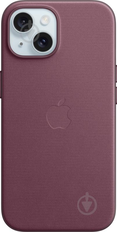 Чохол Apple FineWoven Case with MagSafe для Apple iPhone 15 mulberry (MT3E3ZM/A) - фото 1