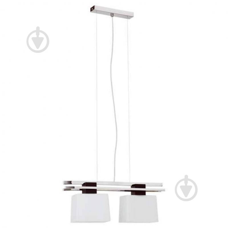 Люстра ALFA Metro 2x40 Вт E14 хром - фото 1