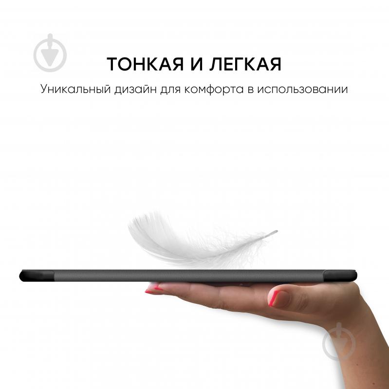 Чехол для планшета AIRON Air 4 black (4822352781031) Premium для iPad 10.9″ 2020 с защитной пленкой и салфеткой Black - фото 9