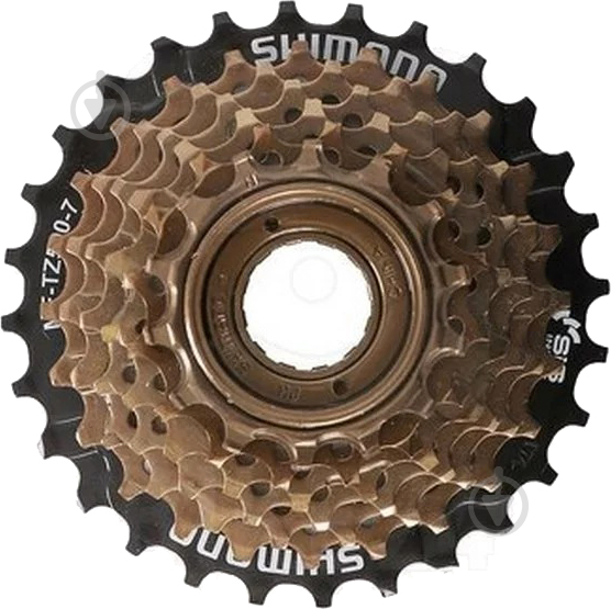 Зірка до шатуна 7-к 14-28Т SHIMANO TZ-500 - фото 1