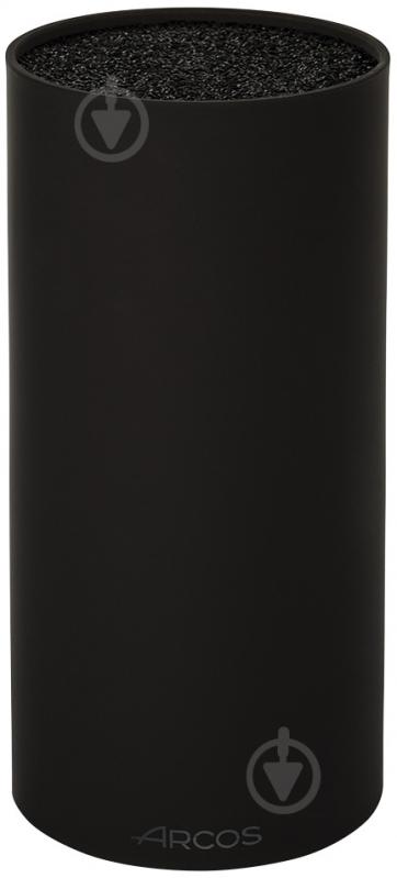 Підставка для ножів Arcos універсальна чорна - фото 1 Підставка для ножів Arcos універсальна чорна - фото 1