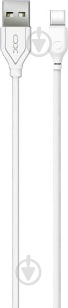 Кабель Xo USB A - USB C NB103 2.1A 1 м white - фото 1