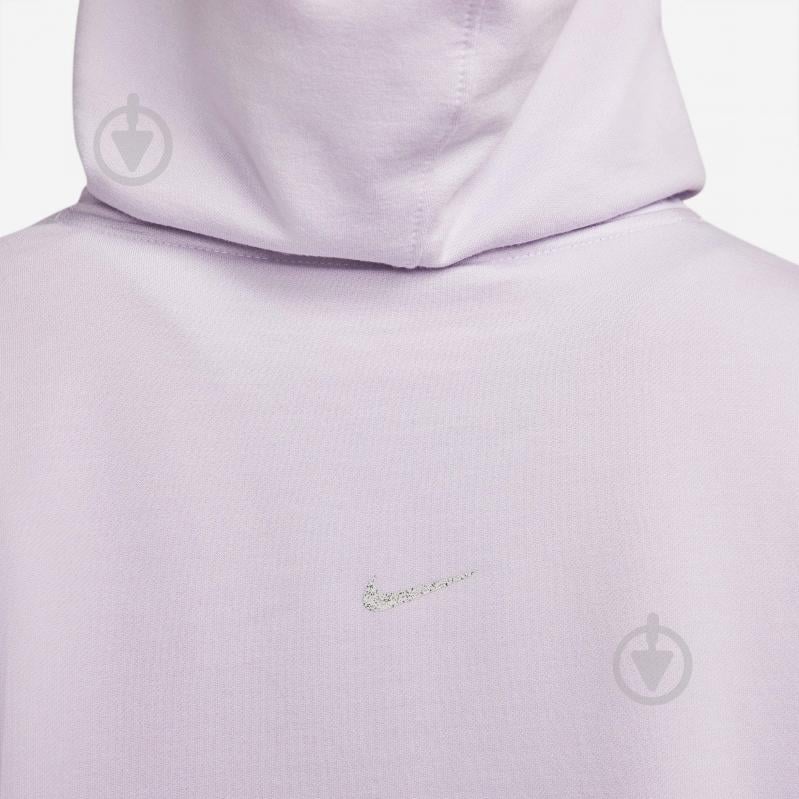 Джемпер Nike W NY LUXE FLC HOODIE DM6981-530 р. M сиреневый - фото 4