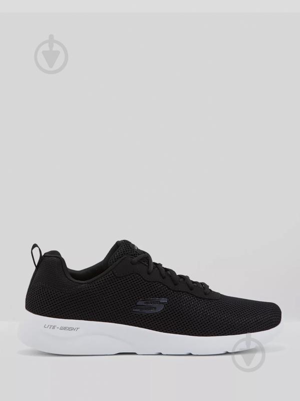 Кросівки чоловічі демісезонні Skechers 58362 BLK р.45 чорні - фото 1