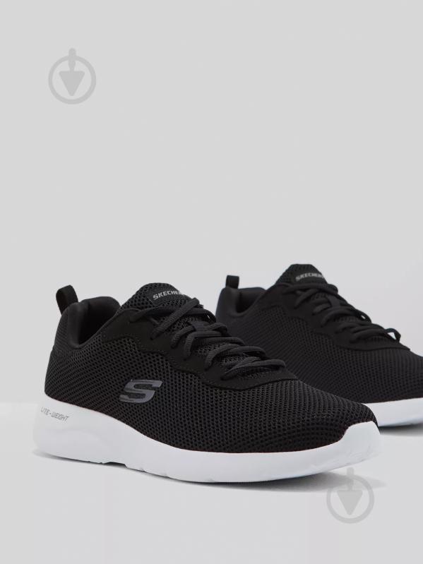 Кросівки чоловічі демісезонні Skechers 58362 BLK р.45 чорні - фото 3