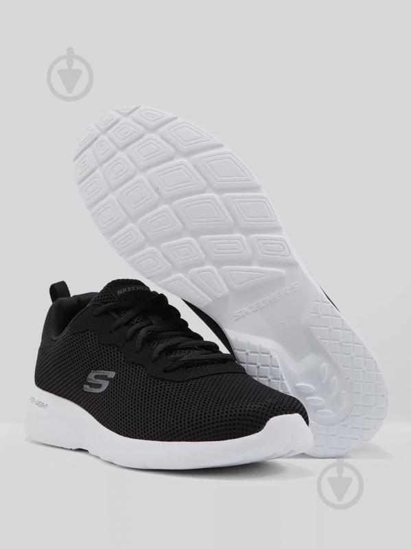 Кросівки чоловічі демісезонні Skechers 58362 BLK р.45 чорні - фото 5