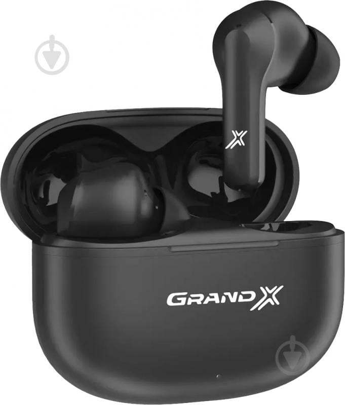 Bluetooth-гарнитура Grand-X black (GB-99B) - фото 1