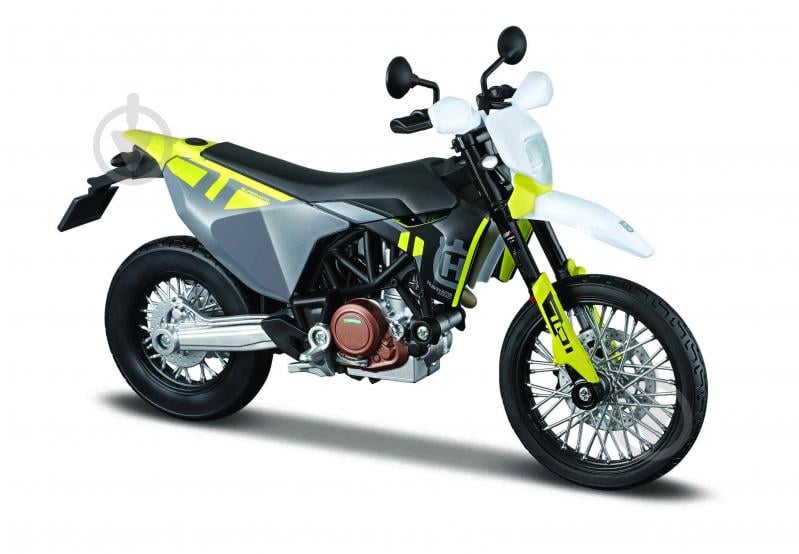 もかもも ᐉ Мотоцикл Maisto 2023 Husqvarna 701 Supermoto 1:12