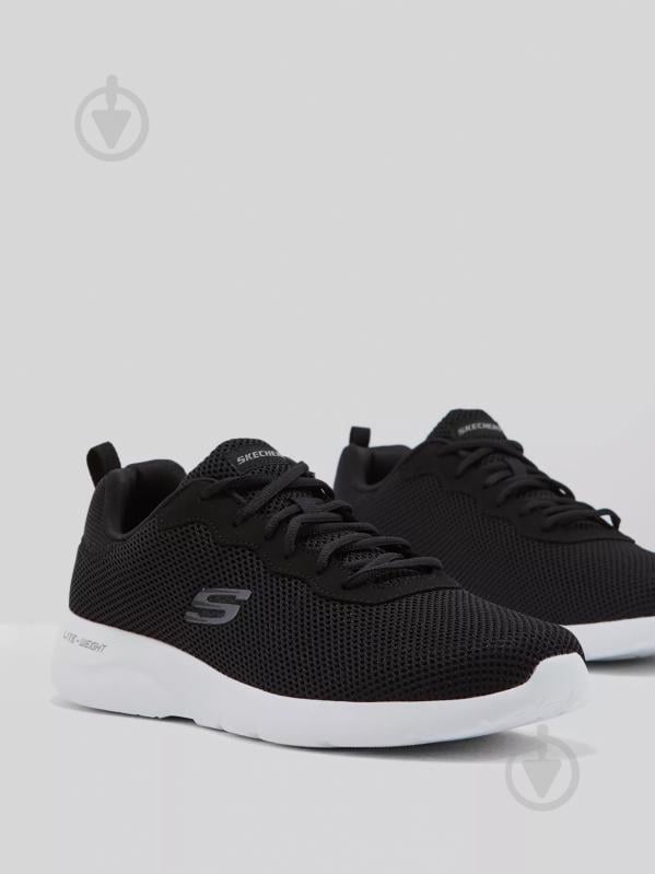 Кросівки чоловічі демісезонні Skechers 58362 BLK р.43 чорні - фото 3