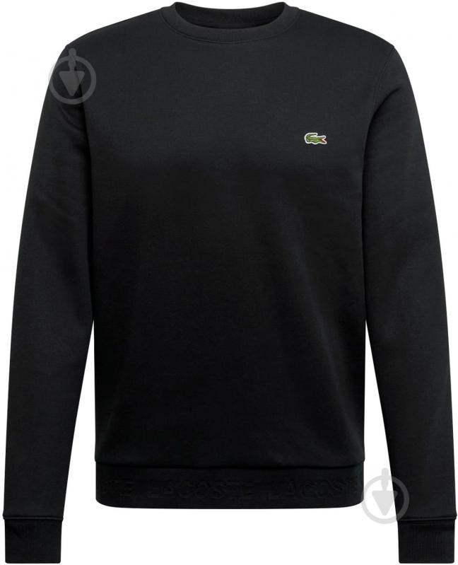 Свитшот Lacoste SH8577031 р.S черный - фото 1 Свитшот Lacoste SH8577031 р.S черный - фото 1