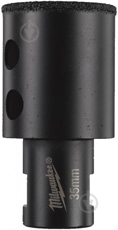 Коронка алмазная Milwaukee 35 мм Diamond Max 4932478280 - фото 1