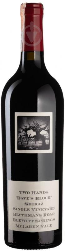 Вино Two Hands Dave's Block Shiraz красное сухое 0,75 л - фото 1