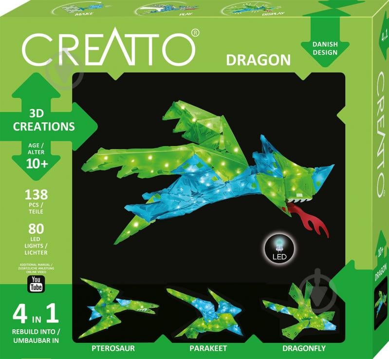 Набор для творчества Creatto Dragon - Набор для творчества 3523 - фото 1