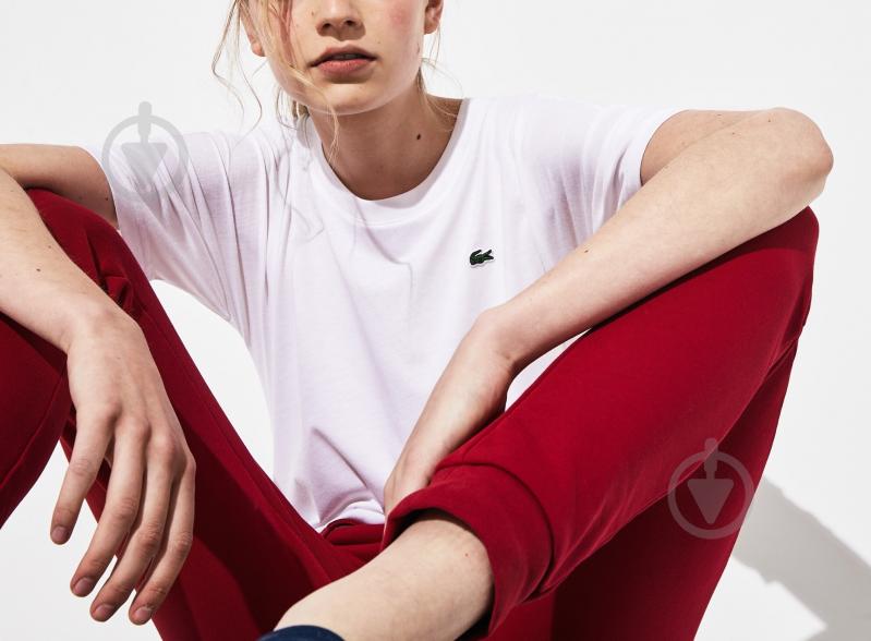 Футболка Lacoste TF7924BLD р.40 белый - фото 2