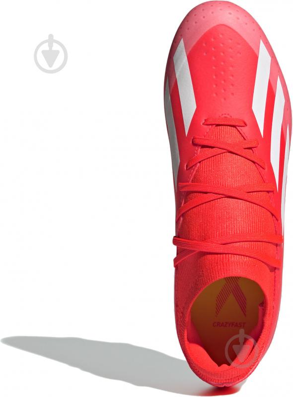 Бутси Adidas X CRAZYFAST LEAGUE FG IE2377 р.40 2/3 червоний - фото 9