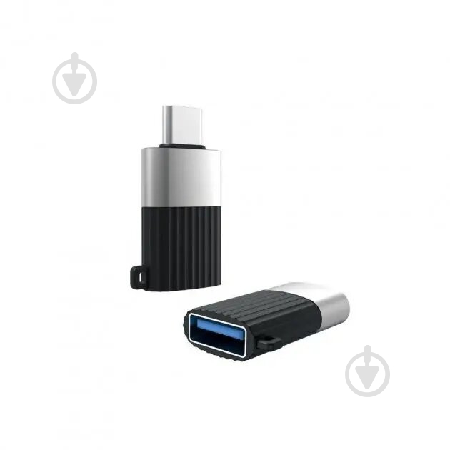 Адаптер Xo USB A - USB C NB149-F 1 м black - фото 1