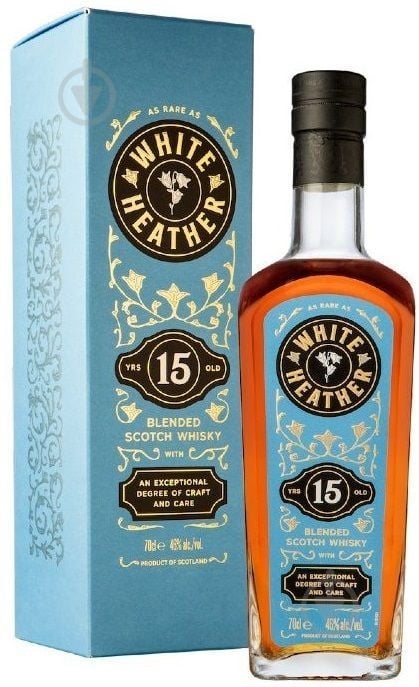 Виски White Heather 15 yo gift box 0,7 л - фото 1