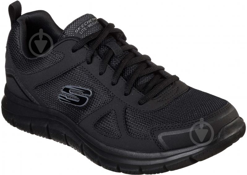 Кроссовки мужские демисезонные Skechers 52631 BBK р.47,5 черные - фото 1