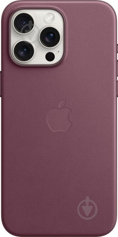 Чохол Apple FineWoven Case with MagSafe для Apple iPhone 15 Pro Max mulberry (MT4X3ZM/A) - фото 1