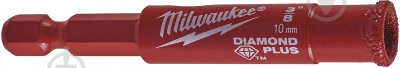 Коронка алмазная Milwaukee 10 мм Diamond Plus 49560509 - фото 1 Коронка алмазная Milwaukee 10 мм Diamond Plus 49560509 - фото 1
