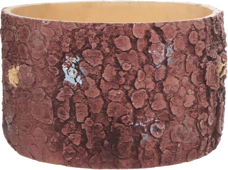 Кашпо декоративное Engard Ель круглый 31,5 л бордовый (JHW-10) - фото 1