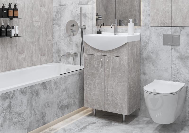 Тумба напольная Грейд Артик 50 бетон под умывальник Cersania 50 - фото 2 Тумба напольная Грейд Артик 50 бетон под умывальник Cersania 50 - фото 2