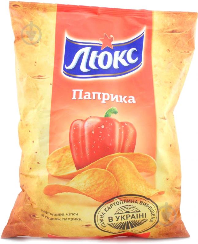 Чипси Люкс Чипси картопляні Паприка Люкс м/у 125 г - фото 4