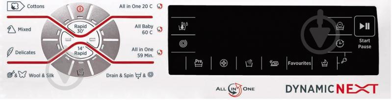 Пральна машина Hoover DXT 511AH-S - фото 2