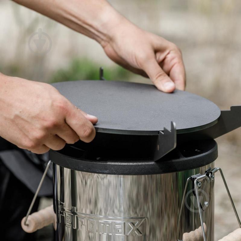 Планча-гриль Petromax Grill Plate для плити Rocket Stove - фото 8 Планча-гриль Petromax Grill Plate для плити Rocket Stove - фото 8