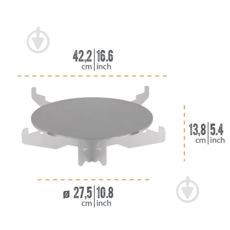 Планча-гриль Petromax Grill Plate для плити Rocket Stove - фото 13 Планча-гриль Petromax Grill Plate для плити Rocket Stove - фото 13