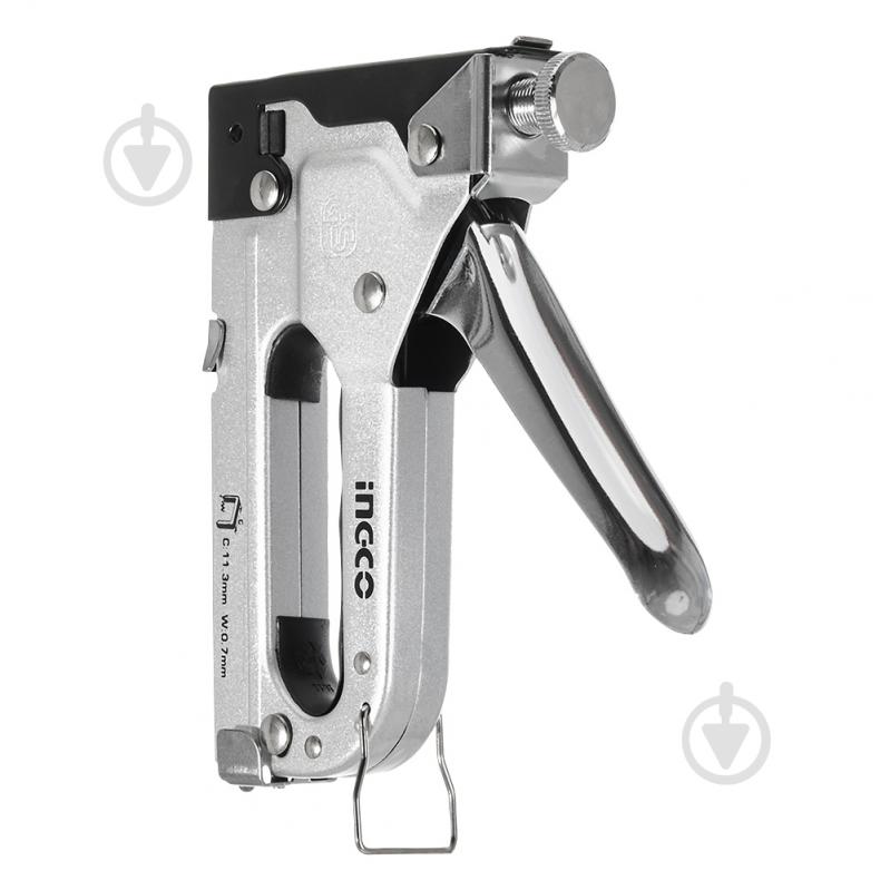 Степлер INGCO HSG1403 металлический - фото 5