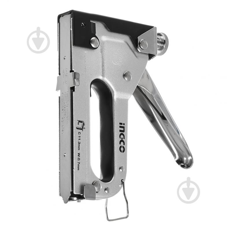 Степлер INGCO HSG1403 металлический - фото 4