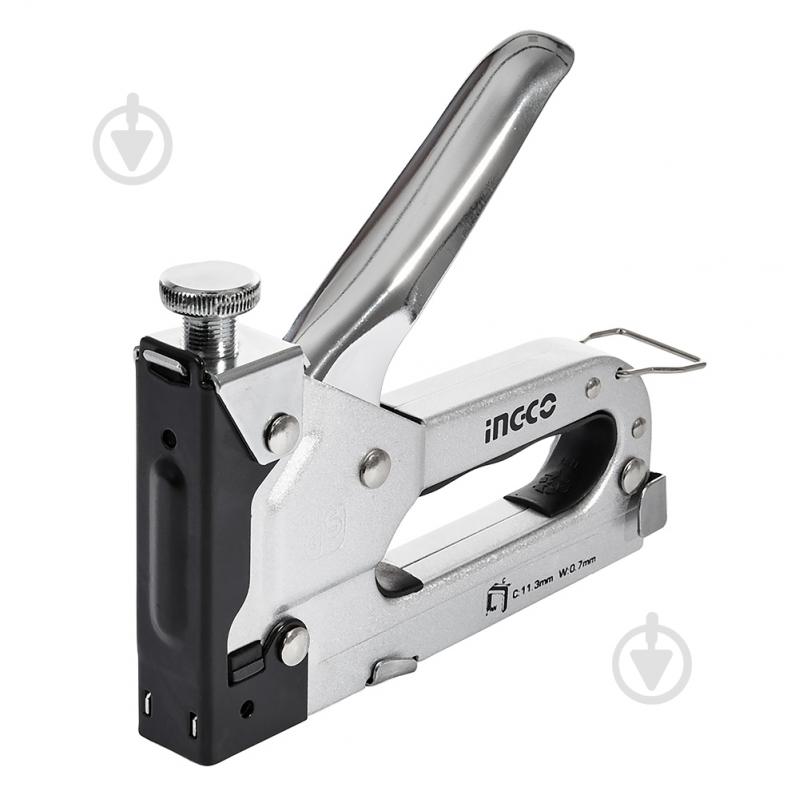 Степлер INGCO HSG1403 металлический - фото 3