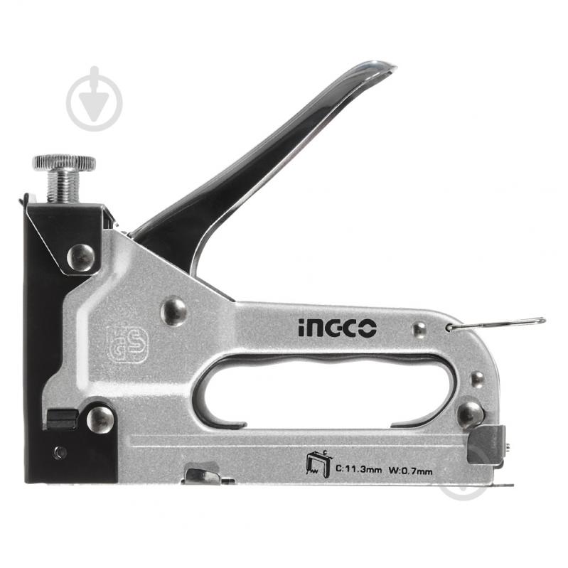 Степлер INGCO HSG1403 металлический - фото 2