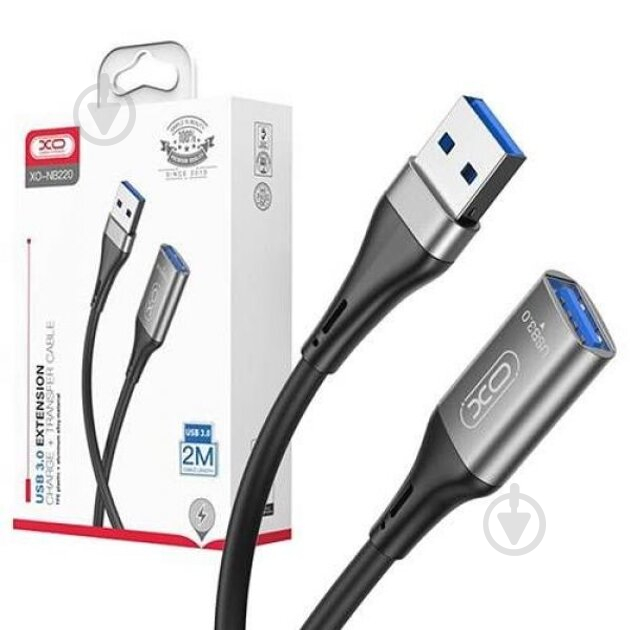 Кабель Xo USB A - USB A NB220 3.0 1 м - фото 1