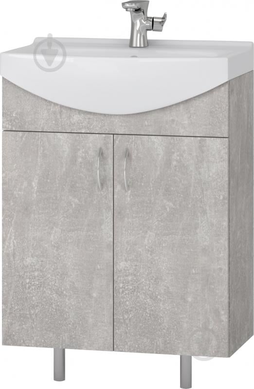 Тумба напольная Грейд Артик 60 бетон под умывальник Cersania 60 - фото 1 Тумба напольная Грейд Артик 60 бетон под умывальник Cersania 60 - фото 1