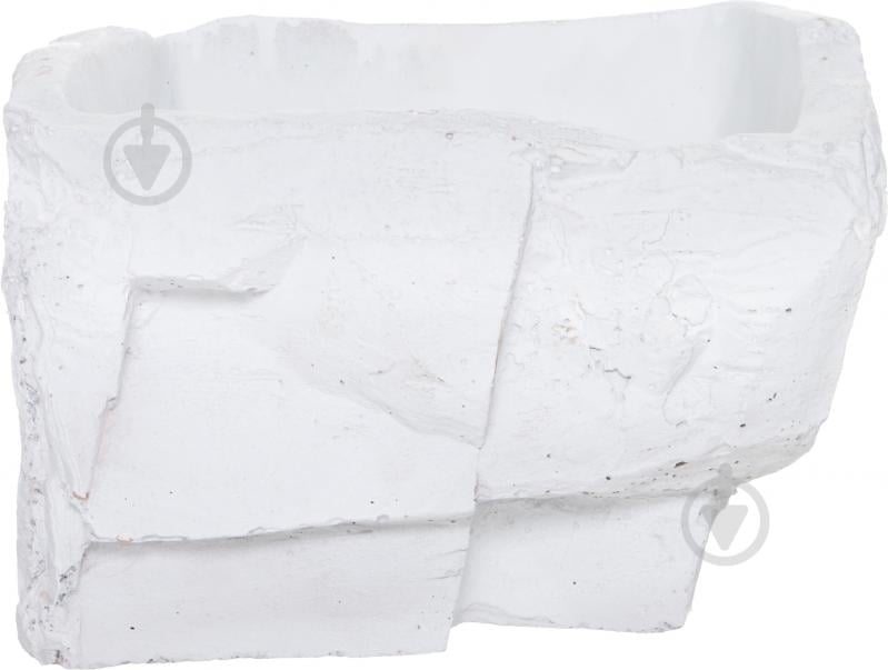 Кашпо декоративное Engard Онил фигурный 14,3 л белый (JHW-27) - фото 2